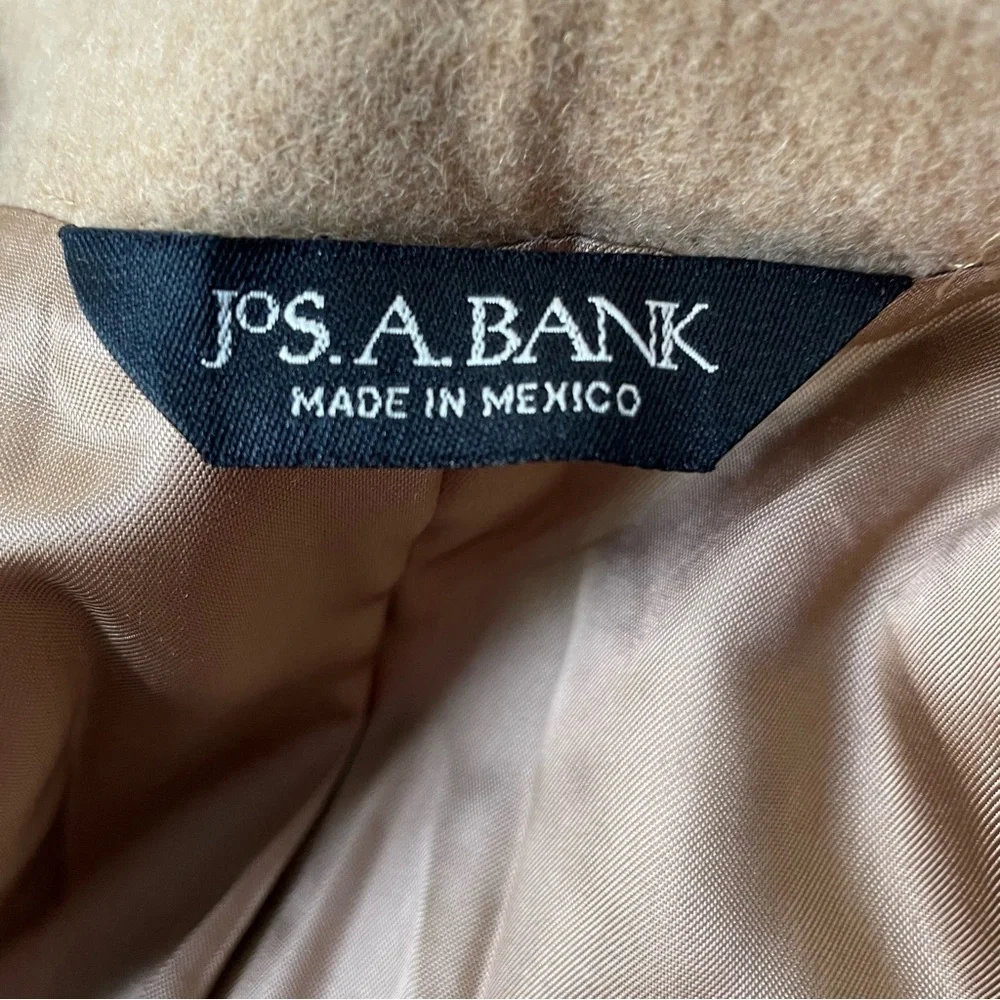 Jos A. Bank Tan Gordon Camelhair 2-Button Sport Coat Blazer Jacket nbnn